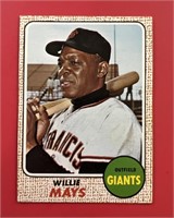 1968 Topps Willie Mays Card #50