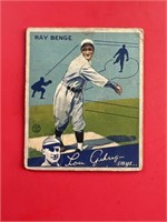 1934 Goudey Ray Benge Card #24