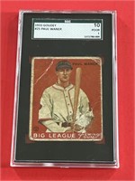 1933 Goudey Paul Waner Card #25 SGC 1