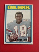 1972 Topps Charlie Joiner Rookie Card #244