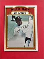 1972 Topps Willie Mays Card #50