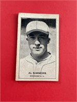 1937 Al Simmons Baseball Card
