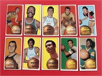 1970 Topps Basketball Cards Lot of 10 Tallboys