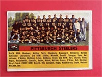 1956 Topps Pittsburgh Steelers Team Card #63