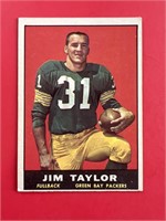 1961 Topps Jim Taylor Card #41 Packers