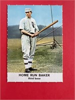 1961 Golden Press John Home Run Baker Card