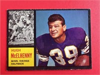 1962 Topps Hugh McElhenny Card #92 Short Print