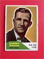 1960 Fleer Sammy Baugh Card #20