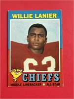 1971 Topps Willie Lanier Rookie Card
