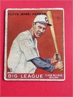 1933 Goudey Babe Herman Card #5