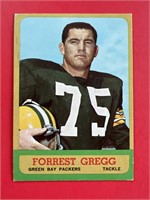 1963 Topps Forrest Gregg Card #89 Packers