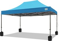 MEWAY Pop Up Canopy Tent 10x15FT, White