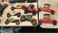 Sexton and Midwest car cast wall decor 10 pieces