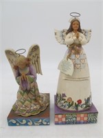 TWO JIM SHORE ANGELS