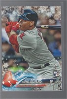 RAFAEL DEVERS 2018 TOPPS HOLIDAY ROOKIE #HMW67