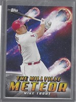 MIKE TROUT "THE MILLVILLE METEOR" TOPPS INSERT
