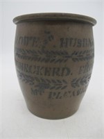 EARLY PENNSILVANIA STAMPED POTTERY