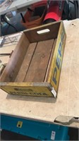 Wooden Pepsi Cola crate 18 inches x 12 inches