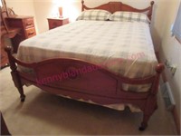 1940's Nautical Maple bed frame (frame only)