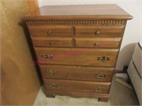 Modern maple 4-drawer chest - nice