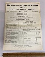 GREAT Moore Farm catalog - fall & winter 1935-36