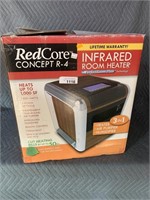 Unused RedCore concept R-4 infrared room heater