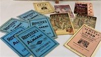 Almanac’s from the 40’s-60’s