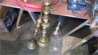 Brass lamp parts