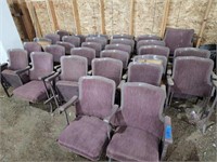 Thirty theater seats