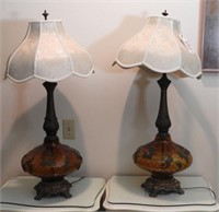Lot #4753 - Pair of fancy Provincial style