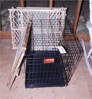 Lot #4800 - Life stages dog crate and four