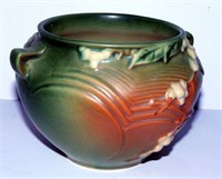 Lot #4804 - Vintage Roseville Pottery double