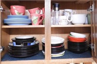 Lot #4893 - Entire contents of kitchen cabinet