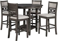 *Gia 5-Piece Counter Dining Table Set