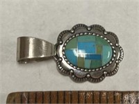 925 Silver Signed Bracelet 5.4 DWT