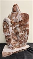 Very Large Navaho Alabaster Carving