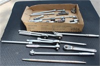 Ratchet wrenches, Extensions, Breaker Bars