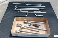 Breaker Bars, Extensions, ratchet wrenches