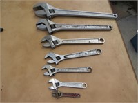 7-Adjustable Crescent  Wrenches