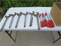 Misc Wrenches, Screwdrivers,