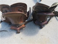 Old Saddles (Have wear and tear in areas)
