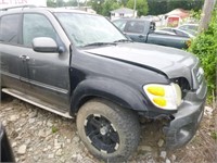 2006 TOYOTA SEQUOIA NO RUN