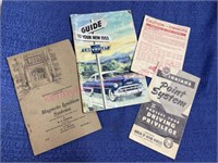 1953 Chevy owners manual & other old manuals
