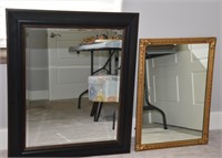 2- HIGH QUALITY FRAMED MIRRORS ! -BR-2