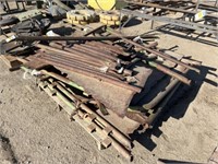 Pallet of Misc Metal Gate Parts