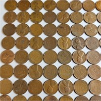 (39) - LARGE LOT OF LINCOLN PENNIES