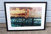Large Framed Cincinnati Photo