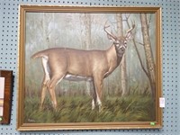 SAM SIGNED BUCK  O/C  26 X 30