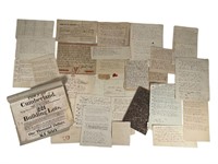 Hobart Family Handwritten Items 1810-1826