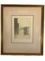 Altman Signed & Numbered Etching Print